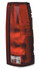 85362-5 by GROTE - Brake / Tail Light Combination Lens - Rectangular, Red and Clear, Right