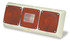 51342-5 by GROTE - Versalite, RV, Marine & Utility, Red, Colonial White, Retail Pack