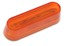Grote 45673 Marker Light Marker Light - Oval, Amber, 12V, Thin-Line, Single Bulb, with Ground Wire