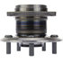 Centric 400.44008 Wheel Bearing and Hub Assembly Centric Premium Hub and Bearing Assembly without ABS