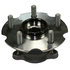 Centric 400.44009 Wheel Bearing and Hub Assembly Centric Premium Hub and Bearing Assembly; With ABS