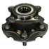 400.44009 by CENTRIC - Centric Premium Hub and Bearing Assembly; With ABS