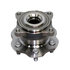 Centric 400.42000 Wheel Bearing and Hub Assembly Centric Premium Hub and Bearing Assembly without ABS