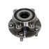 400.44004 by CENTRIC - Centric Premium Hub and Bearing Assembly; With ABS