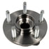 Centric 400.61002 Wheel Bearing and Hub Assembly Centric Premium Hub and Bearing Assembly without ABS