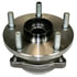 Centric 400.47001 Wheel Bearing and Hub Assembly Centric Premium Hub and Bearing Assembly, With ABS