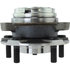 401.42001E by CENTRIC - C-Tek Standard Hub and Bearing Assembly; With ABS Tone Ring / Encoder