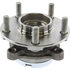 401.42007E by CENTRIC - C-Tek Standard Hub and Bearing Assembly; With ABS Tone Ring / Encoder