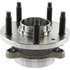 401.61000E by CENTRIC - C-Tek Standard Hub and Bearing Assembly; With ABS Tone Ring / Encoder