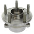 401.61001 by CENTRIC - Centric Premium Hub and Bearing Assembly; With ABS Tone Ring / Encoder