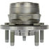 401.61001 by CENTRIC - Premium Hub and Bearing Assembly, With ABS Tone Ring / Encoder