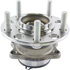 401.63001E by CENTRIC - C-Tek Standard Hub and Bearing Assembly; With ABS Tone Ring / Encoder