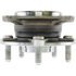 401.44000E by CENTRIC - C-Tek Standard Hub and Bearing Assembly; With ABS Tone Ring / Encoder