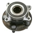 Centric 401.44002 Wheel Bearing and Hub Assembly Centric Premium Hub and Bearing Assembly; With ABS Tone Ring / Encoder