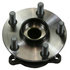 401.44002 by CENTRIC - Premium Hub and Bearing Assembly, With ABS Tone Ring / Encoder
