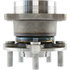 401.47002E by CENTRIC - C-Tek Standard Hub and Bearing Assembly; With ABS Tone Ring / Encoder