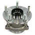 Centric 401.47003 Wheel Bearing and Hub Assembly Centric Premium Hub and Bearing Assembly; With ABS Tone Ring / Encoder