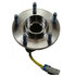 402.62024E by CENTRIC - C-Tek Standard Hub and Bearing Assembly; With Integral ABS