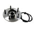 402.65011E by CENTRIC - C-Tek Standard Hub and Bearing Assembly; With Integral ABS