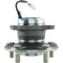 402.48001E by CENTRIC - C-Tek Standard Hub and Bearing Assembly; With Integral ABS