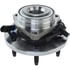 402.66015E by CENTRIC - C-Tek Standard Hub and Bearing Assembly; With Integral ABS