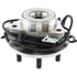 402.67001E by CENTRIC - C-Tek Standard Hub and Bearing Assembly; With Integral ABS