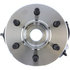 402.67001E by CENTRIC - C-Tek Standard Hub and Bearing Assembly; With Integral ABS