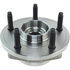 402.67003E by CENTRIC - C-Tek Standard Hub and Bearing Assembly; With Integral ABS