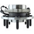 402.67011E by CENTRIC - C-Tek Standard Hub and Bearing Assembly; With Integral ABS