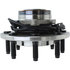 402.67014E by CENTRIC - C-Tek Standard Hub and Bearing Assembly; With Integral ABS