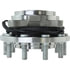 402.67018E by CENTRIC - C-Tek Standard Hub and Bearing Assembly; With Integral ABS