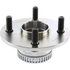 405.63005E by CENTRIC - C-Tek Standard Hub and Bearing Assembly, With ABS