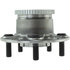 406.40025E by CENTRIC - C-Tek Standard Hub and Bearing Assembly; With ABS