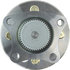 406.44000E by CENTRIC - C-Tek Standard Hub and Bearing Assembly; With ABS Tone Ring