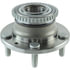 Centric 406.45004E Wheel Bearing and Hub Assembly C-Tek Standard Hub and Bearing Assembly; With ABS