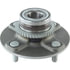 406.42001E by CENTRIC - C-Tek Standard Hub and Bearing Assembly; With ABS