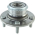 406.46008E by CENTRIC - C-Tek Standard Hub and Bearing Assembly; With ABS Tone Ring