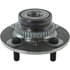 406.51002E by CENTRIC - C-Tek Standard Hub and Bearing Assembly, With ABS Tone Ring