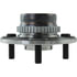 406.51002E by CENTRIC - C-Tek Standard Hub and Bearing Assembly, With ABS Tone Ring