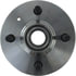 406.51002E by CENTRIC - C-Tek Standard Hub and Bearing Assembly, With ABS Tone Ring