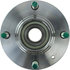 406.51004E by CENTRIC - C-Tek Standard Hub and Bearing Assembly; With ABS Tone Ring