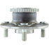 406.48002E by CENTRIC - C-Tek Standard Hub and Bearing Assembly; With ABS Tone Ring