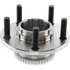 406.51008E by CENTRIC - C-Tek Standard Hub and Bearing Assembly; With ABS Tone Ring