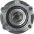 406.46009E by CENTRIC - C-Tek Standard Hub and Bearing Assembly; With ABS