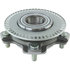 406.48000E by CENTRIC - C-Tek Standard Hub and Bearing Assembly; With ABS Ring