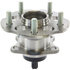 407.44034E by CENTRIC - C-Tek Standard Hub and Bearing Assembly; With Integral ABS