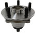 407.44025E by CENTRIC - C-Tek Standard Hub and Bearing Assembly; With Integral ABS