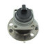 407.62022 by CENTRIC - Centric Premium Hub and Bearing Assembly, With Integral ABS