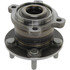 401.61005E by CENTRIC - C-Tek Standard Hub and Bearing Assembly; With ABS Tone Ring / Encoder