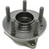 401.65001E by CENTRIC - C-Tek Standard Hub and Bearing Assembly; With ABS Tone Ring / Encoder